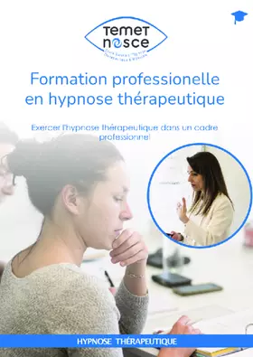 Brochure - Formation Professionnelle en Hypnose Thérapeutique