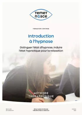Brochure - Formation Introduction à l'hypnose