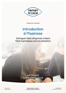 Brochure - Introduction à l'hypnose