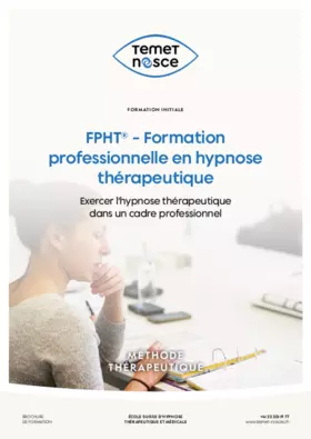 Brochure - Formation Professionnelle en Hypnose Thérapeutique